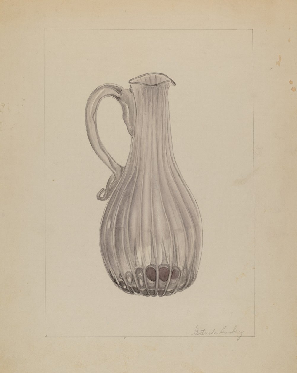 kruvasan, c. 1936. by Gertrude Lemberg