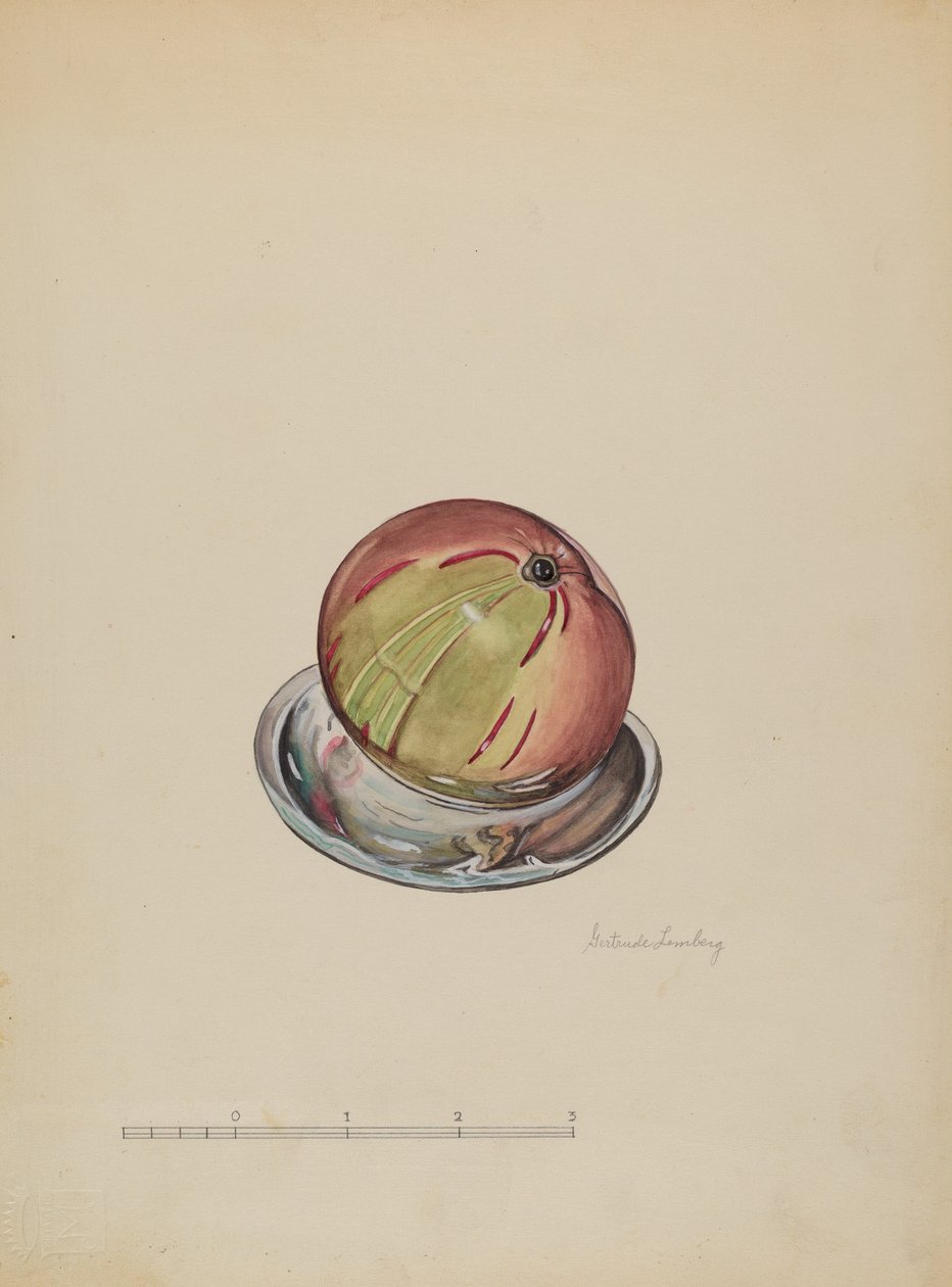 Kağıt Ağırlığı, c. 1936. by Gertrude Lemberg