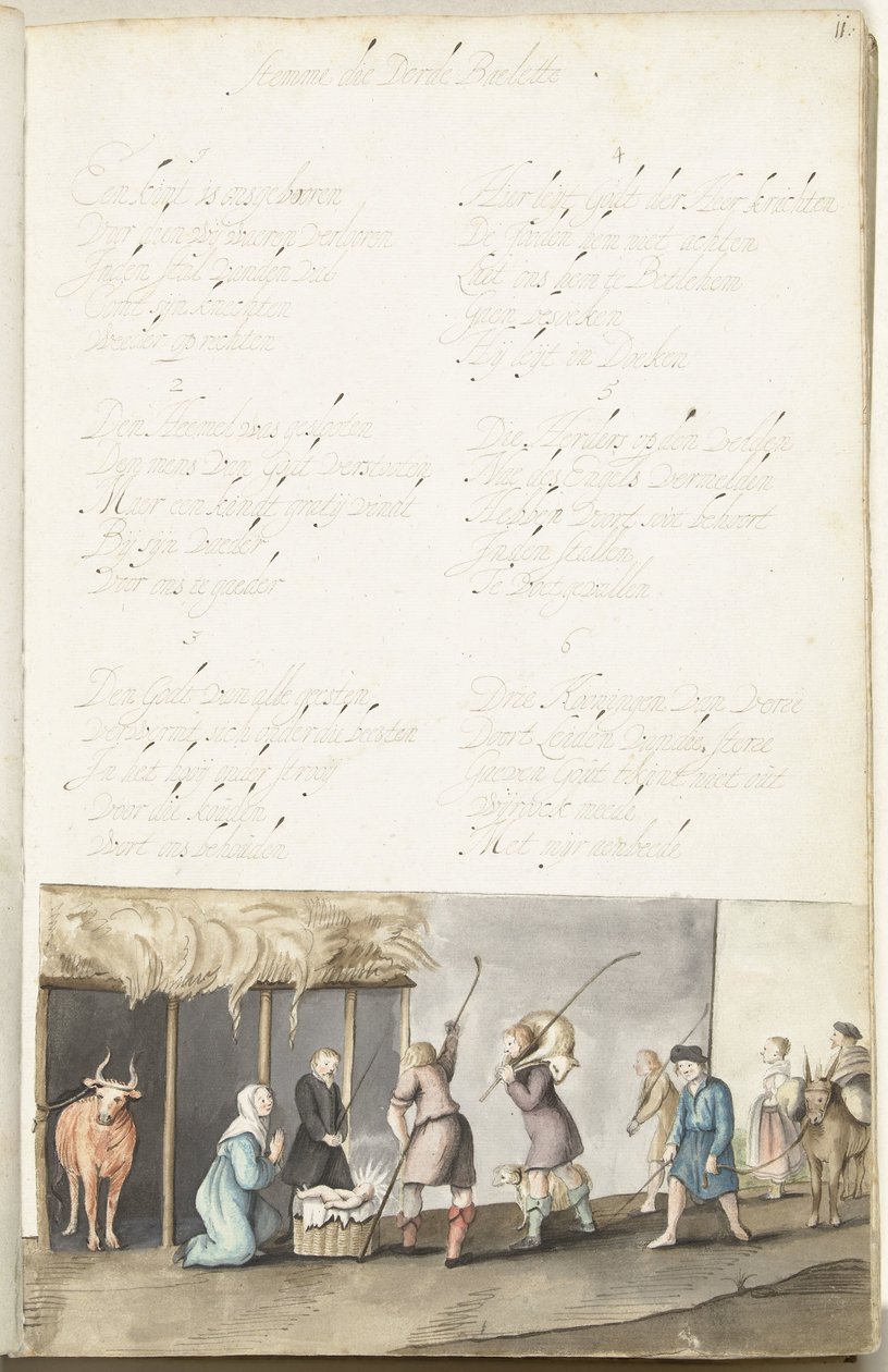 Çobanların hayranlığı by Gesina ter Borch