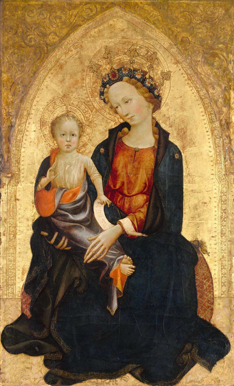 madonna ve çocuk by Gherardo Starnina