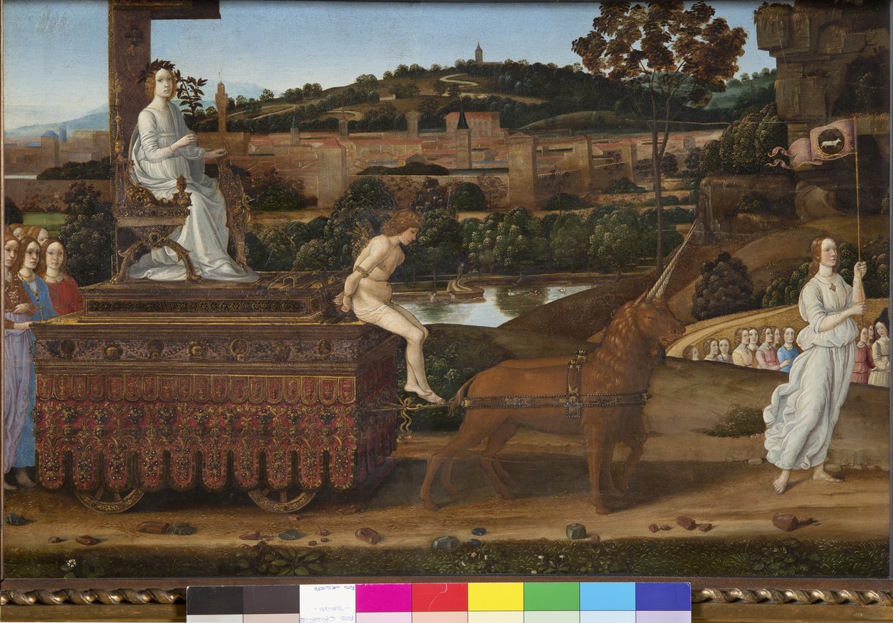 İffetin Zaferi, c.1485 by Gherardo di Giovanni