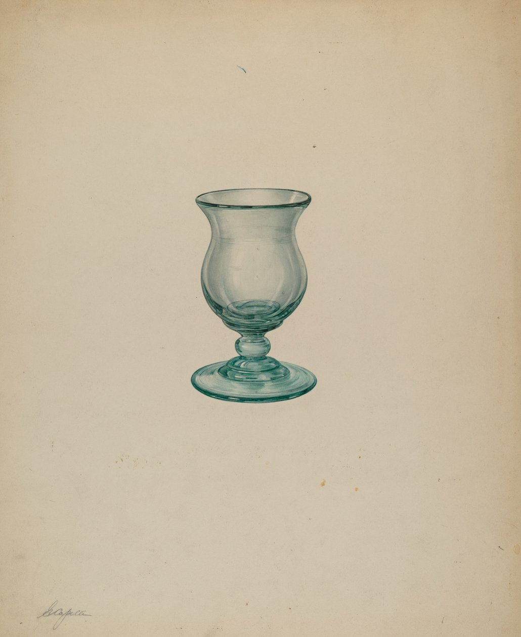 üfleme cam by Giacinto Capelli