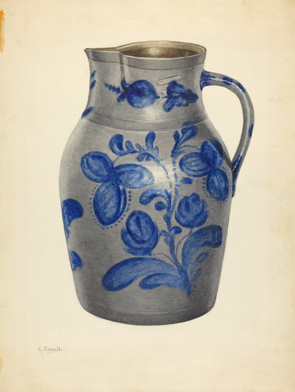 Sürahi, c. 1940. by Giacinto Capelli
