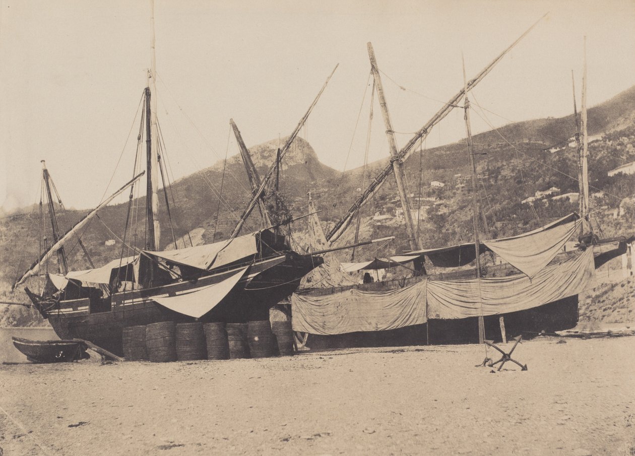 Salerno, 1855. by Giacomo Caneva