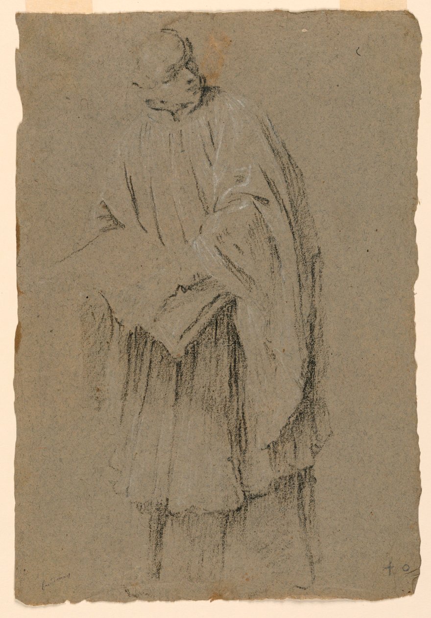 Genç Rahip by Giacomo Cavedone