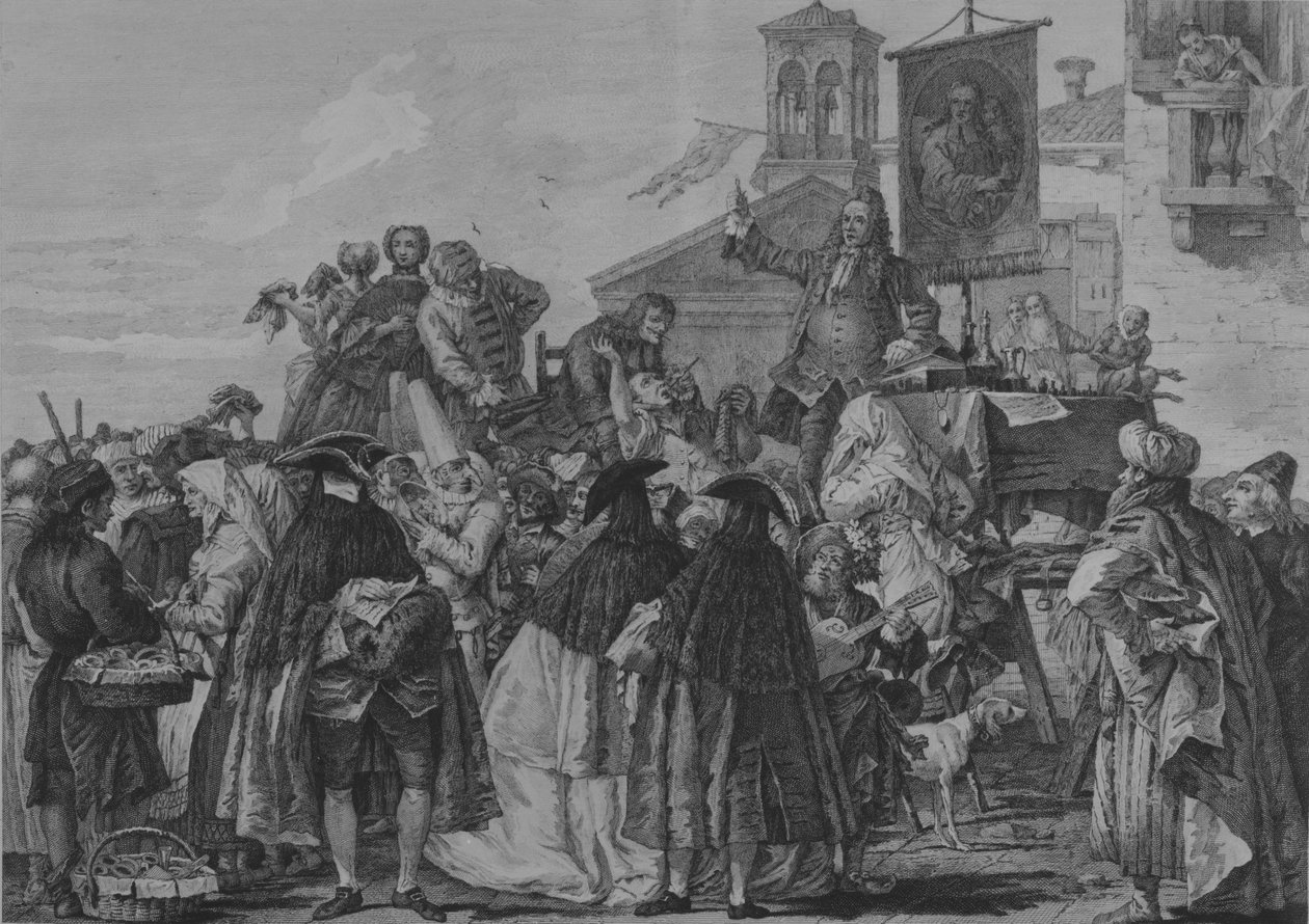 Sahte Diş Hekimi, 1765. by Giacomo Leonardis