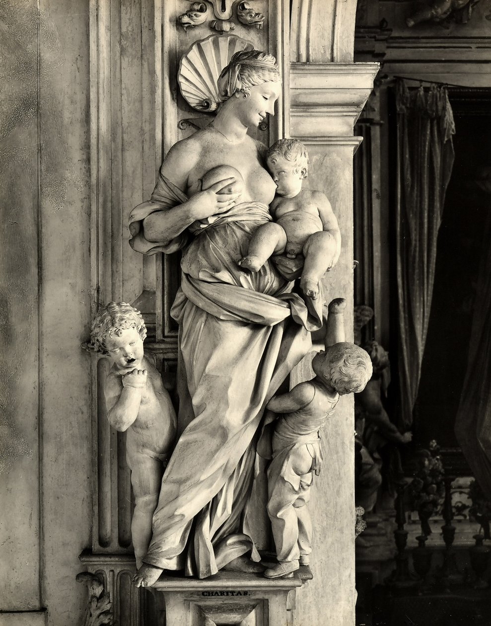 sadaka (alçı) by Giacomo Serpotta