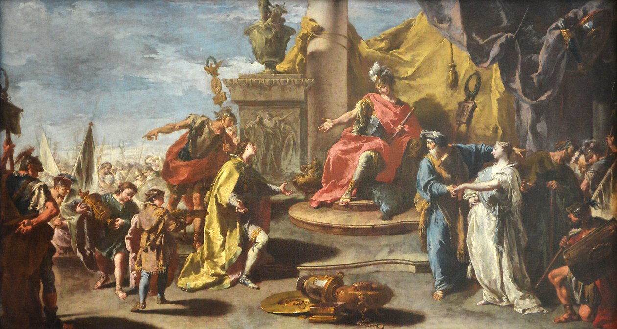 Scipio Kıtası by Giambattista Pittoni