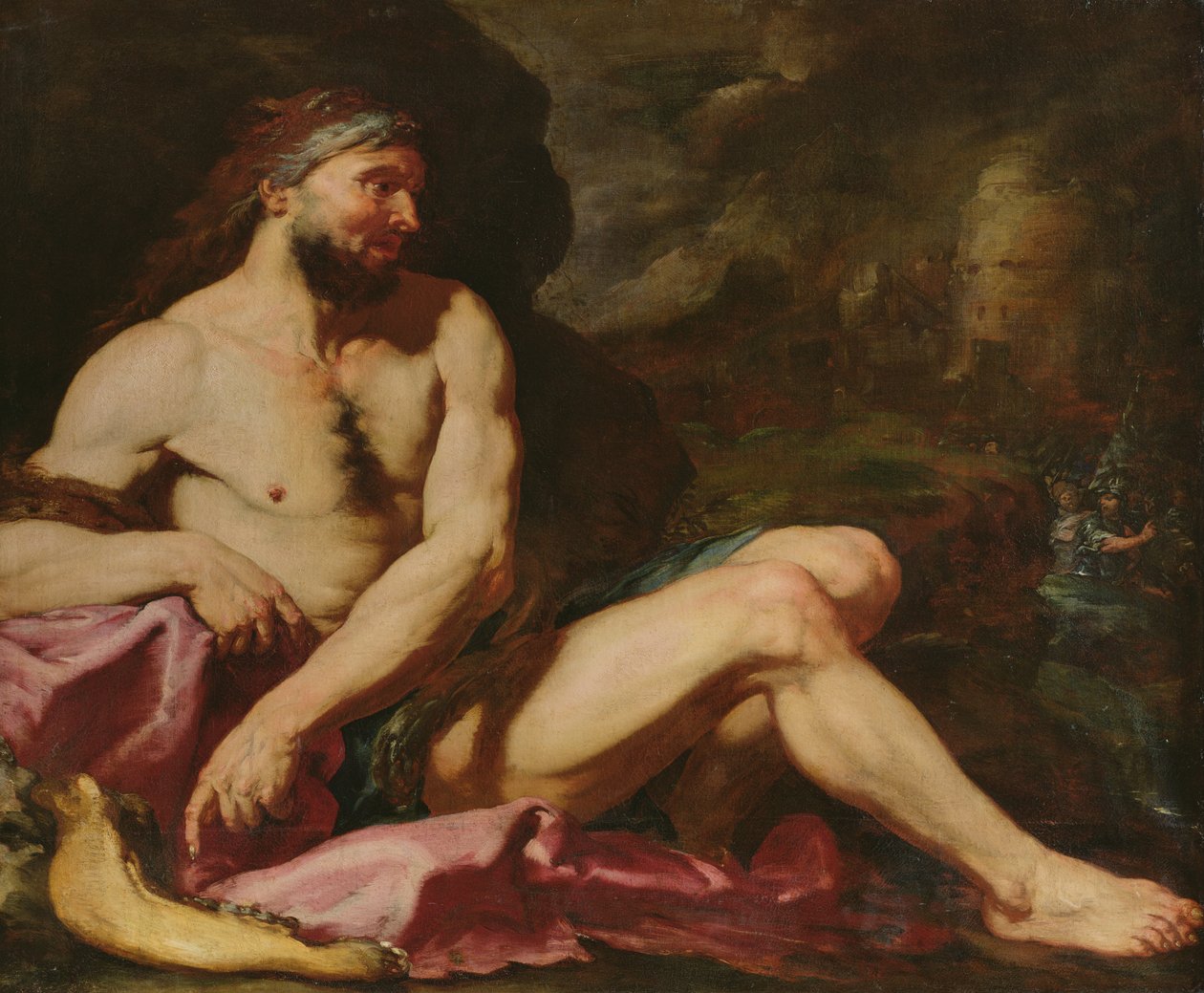 Samson Muzaffer by Giambattista Langetti