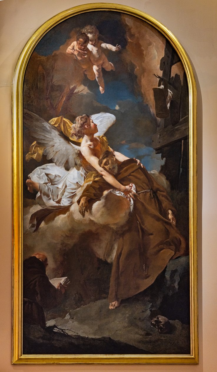 Aziz Francis'in coşkusu by Giambattista Piazzetta