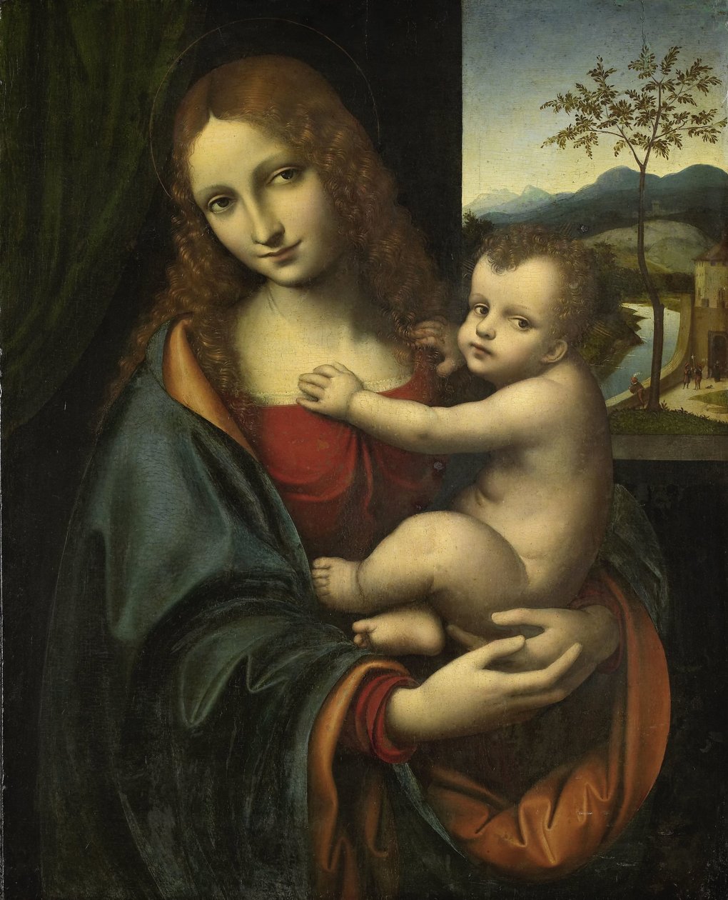 madonna ve çocuk by Giampetrino (attributed to)