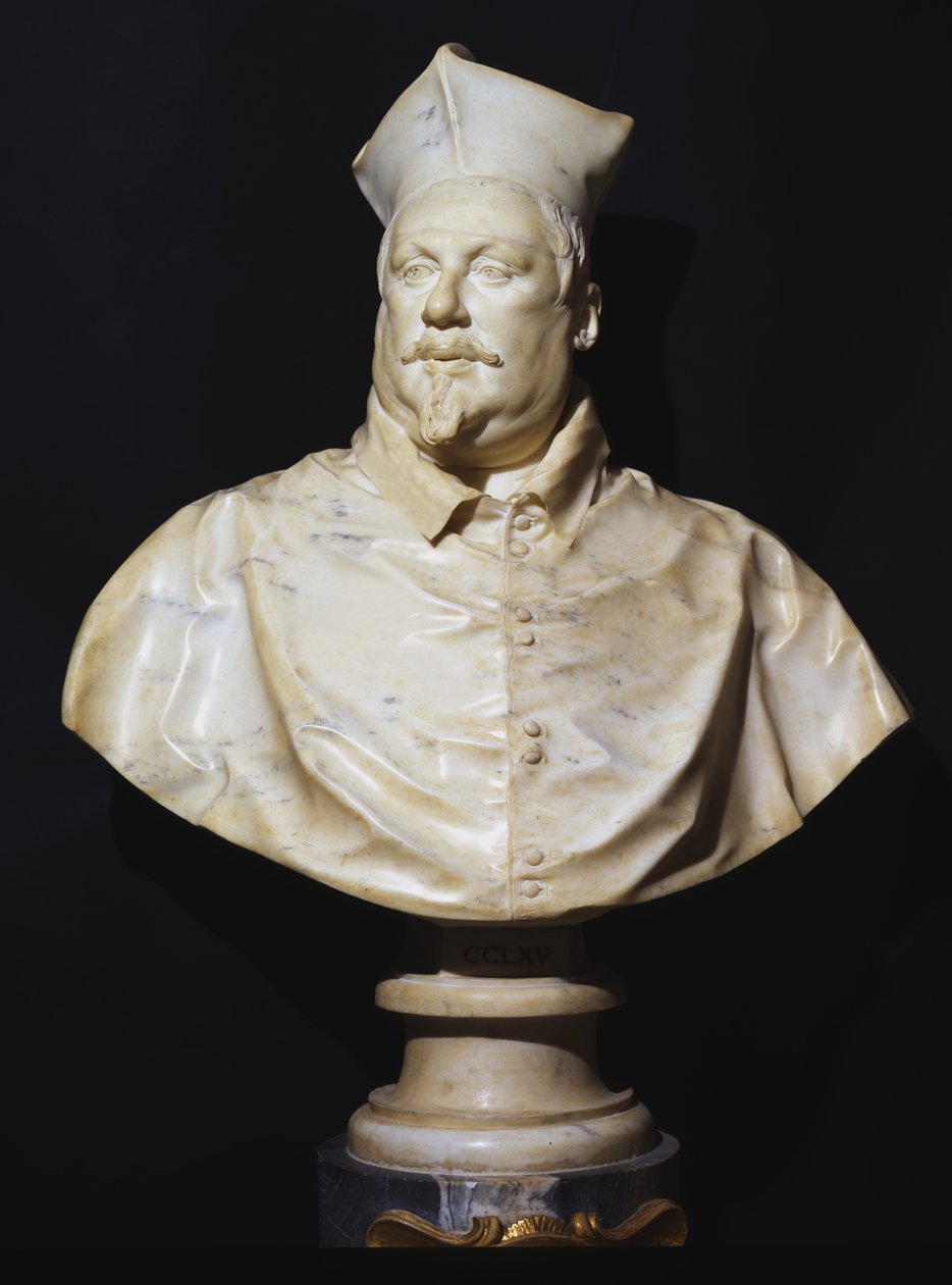 ಸಿಪಿಯೋನ್ ಬೋರ್ಗೀಸ್, 1632 (ಮಾರ್ಬಲ್) ಟರ್ಕ್ by Gian Lorenzo Bernini