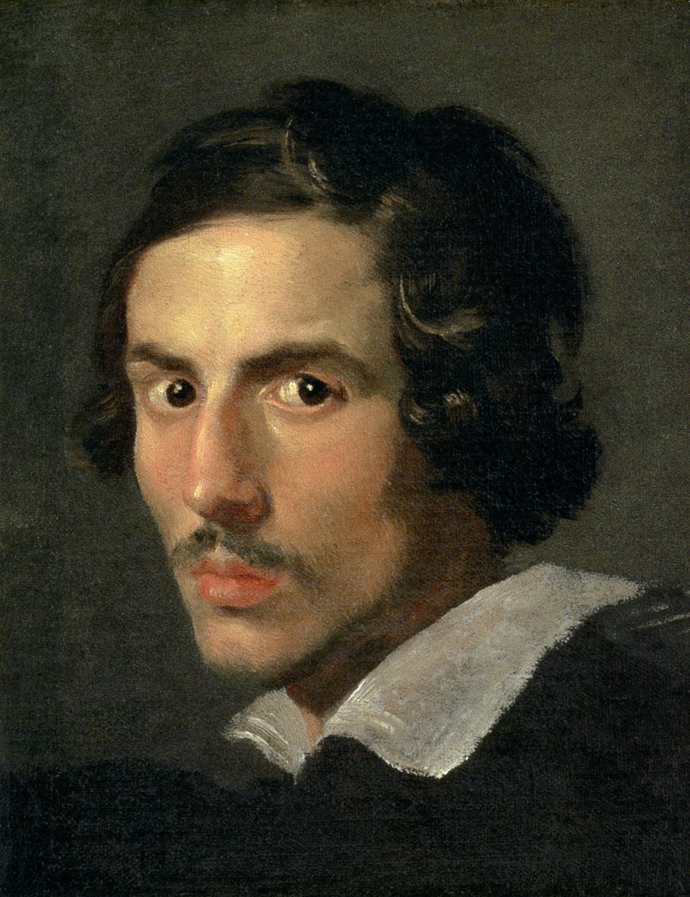 Orta Çağda Sanatçının Otoportresi by Gian Lorenzo Bernini