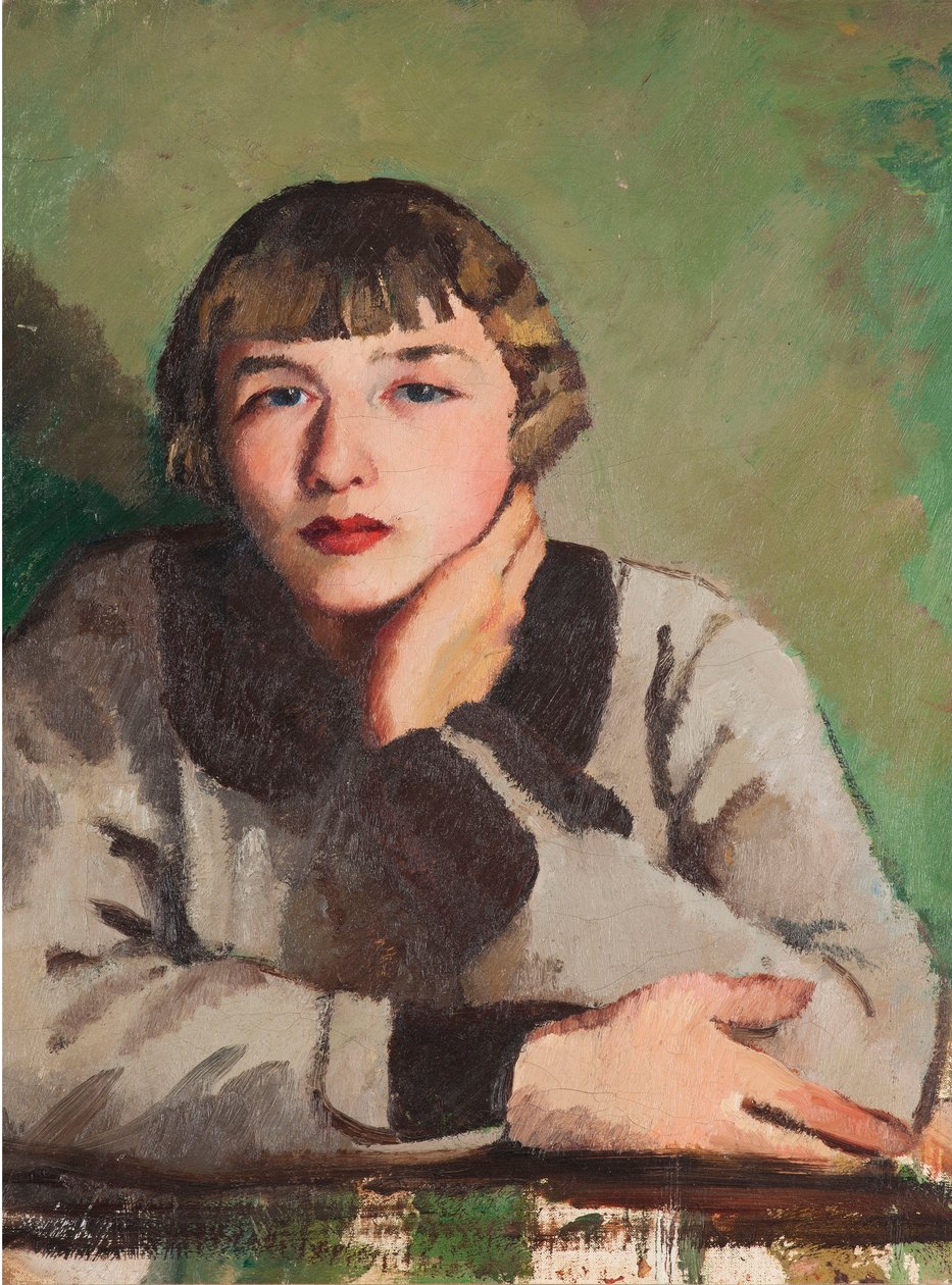 Genç kız, 1920-1925. by Gian Emilio Malerba