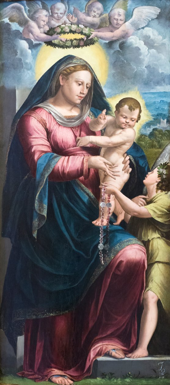 Tespih Meryem Anamız by Gian Gheramo dalle Catene