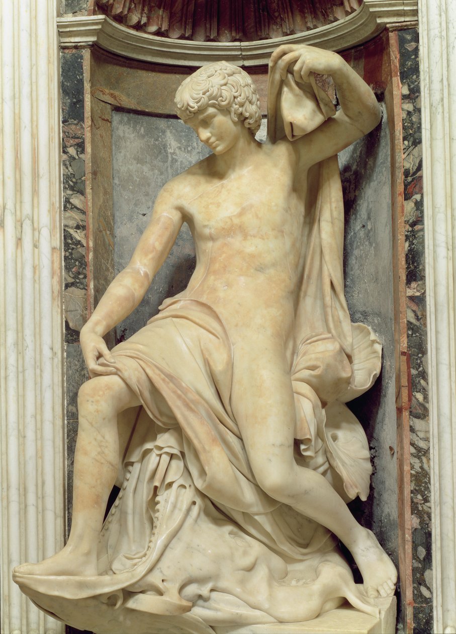 Yunus (mermer) by Gian Lorenzo Bernini