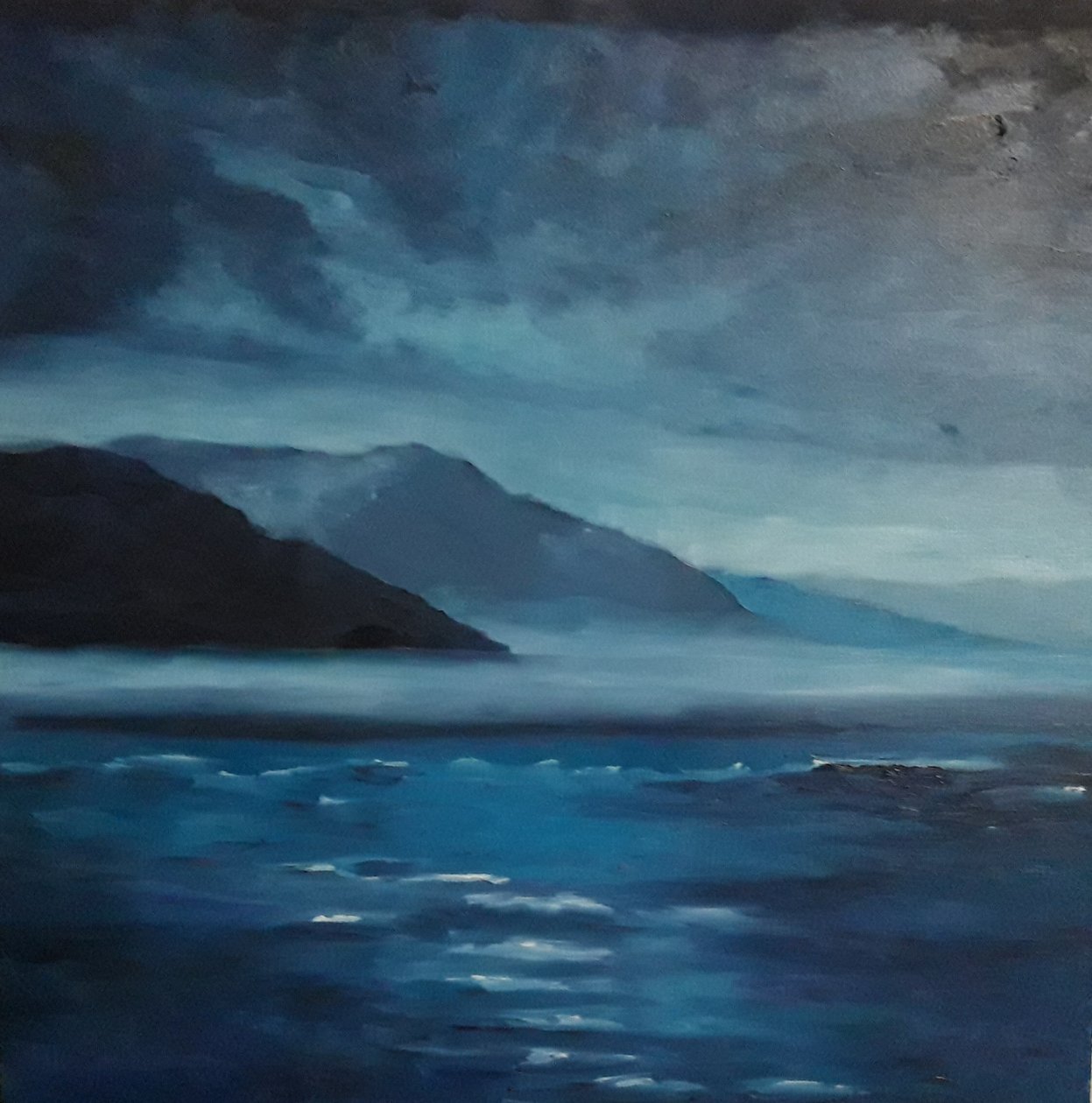 gece deniz by Giavoni Silvano
