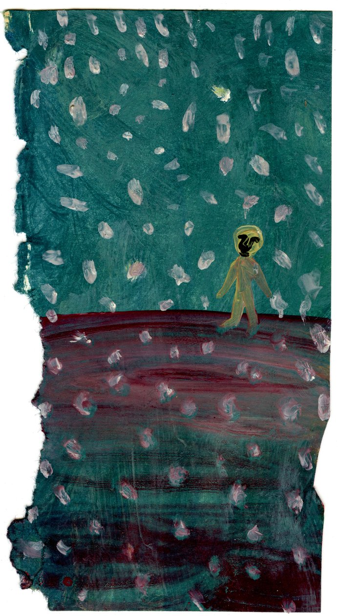 Kar Yağmaya Başladı, 2004, by Gigi Sudbury