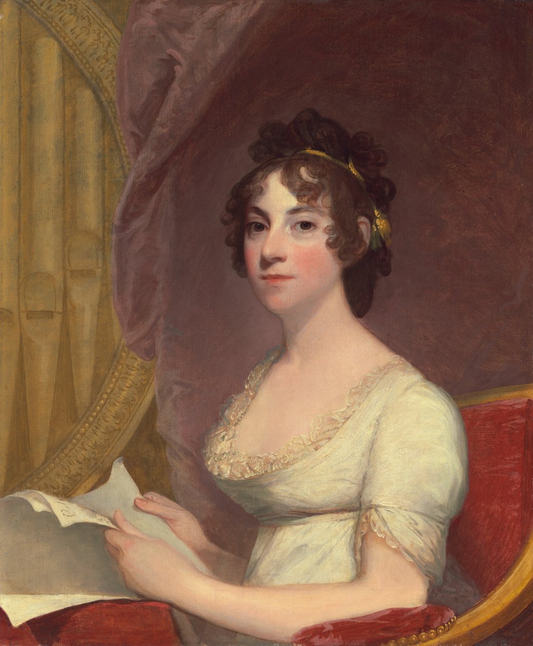 Anna Maria Brodeau Thornton (Bayan William Thornton) by Gilbert Stuart