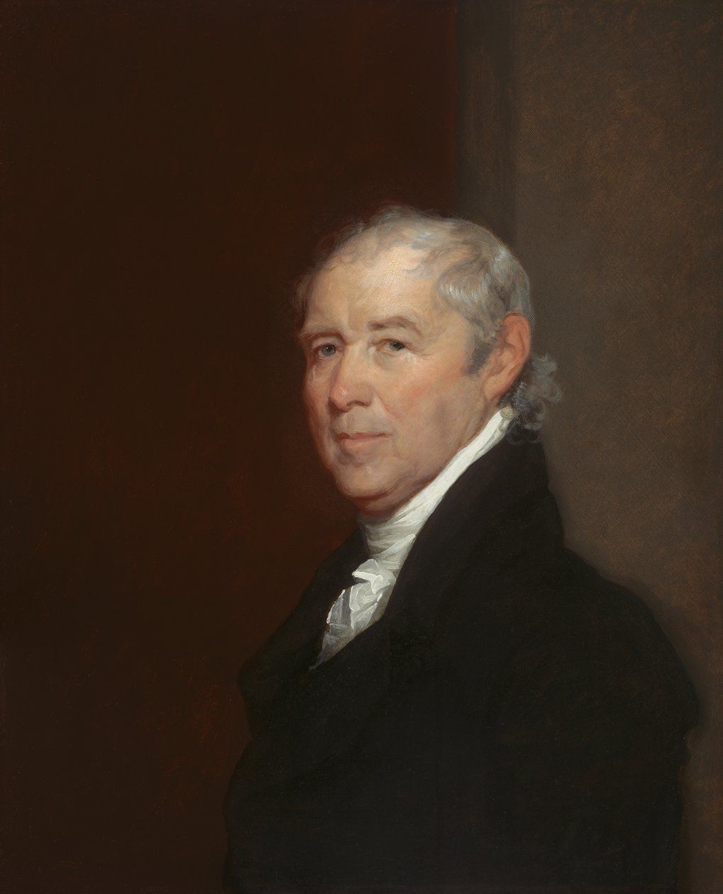 Benjamin Tappan, 1814 (tahta üzerine yağlı boya) by Gilbert Stuart