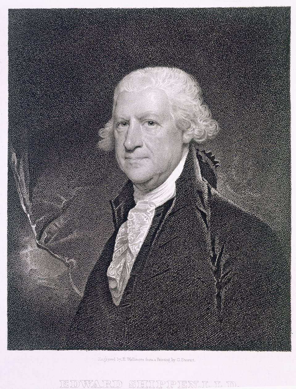 ಎಡ್ವರ್ಡ್ ಶಿಪ್ಪೆನ್ (1729-1806) ಎಡ್ವರ್ಡ್ ವೆಲ್ಮೋರ್ (fl.1835) ಟರ್ಕಿಯಿಂದ ಕೆತ್ತಲಾಗಿದೆ by Gilbert Stuart