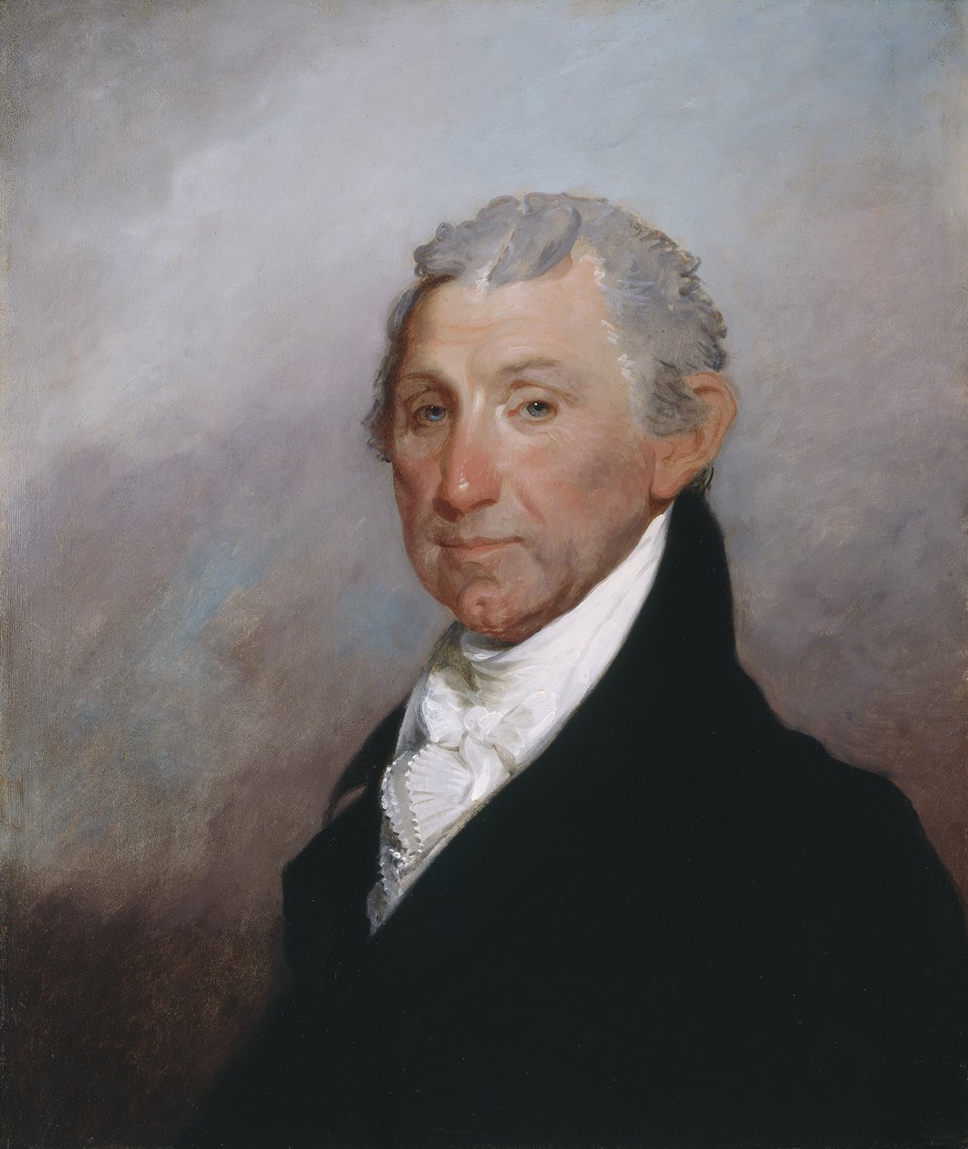 James Monroe, c.1817 (tahta üzerine yağlı boya) by Gilbert Stuart