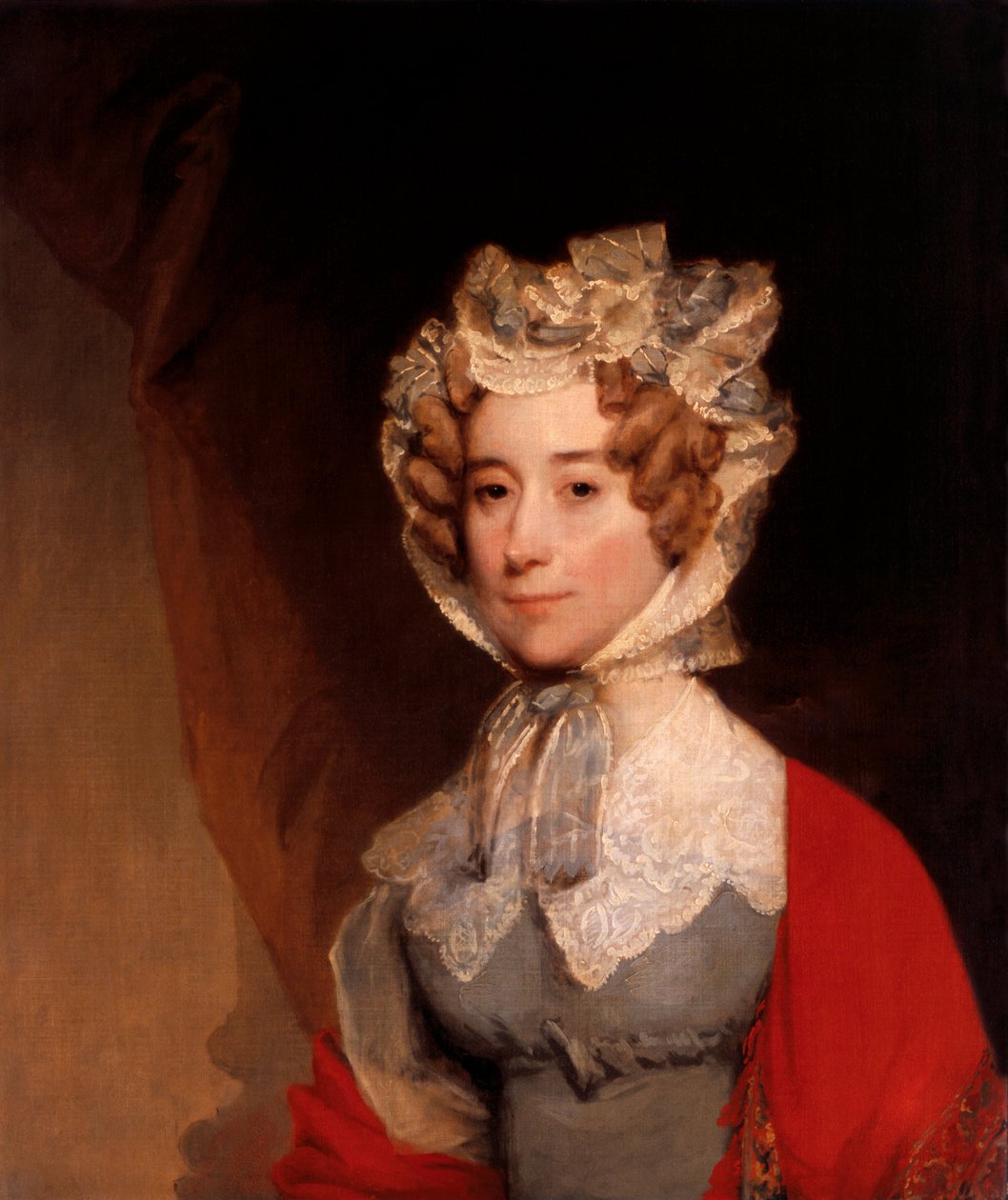 Louisa Catherine Johnson Adams (Bayan John Quincy Adams) by Gilbert Stuart
