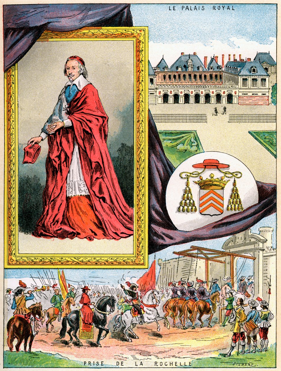 Kardinal Richelieu, 1898 by Gilbert