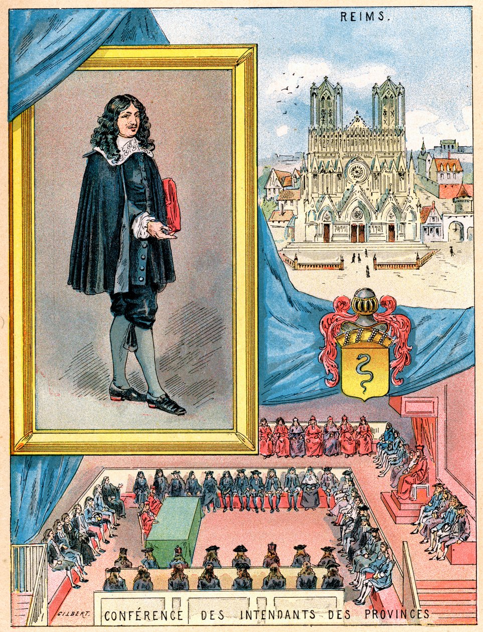 Jean-Baptiste Colbert, Fransız Maliye Bakanı, 1898 by Gilbert