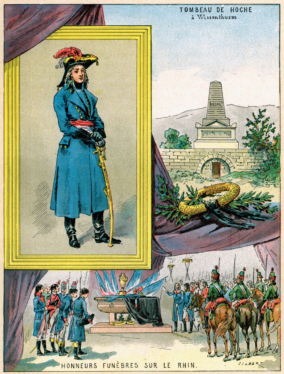 Lazare Hoche, Fransız askeri, 1898 by Gilbert