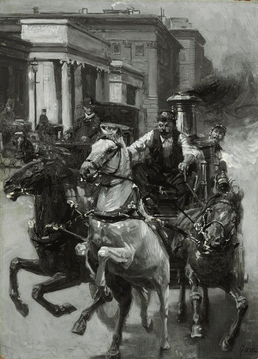 Ateşe Koş, c.1900 by Gilbert Gaul