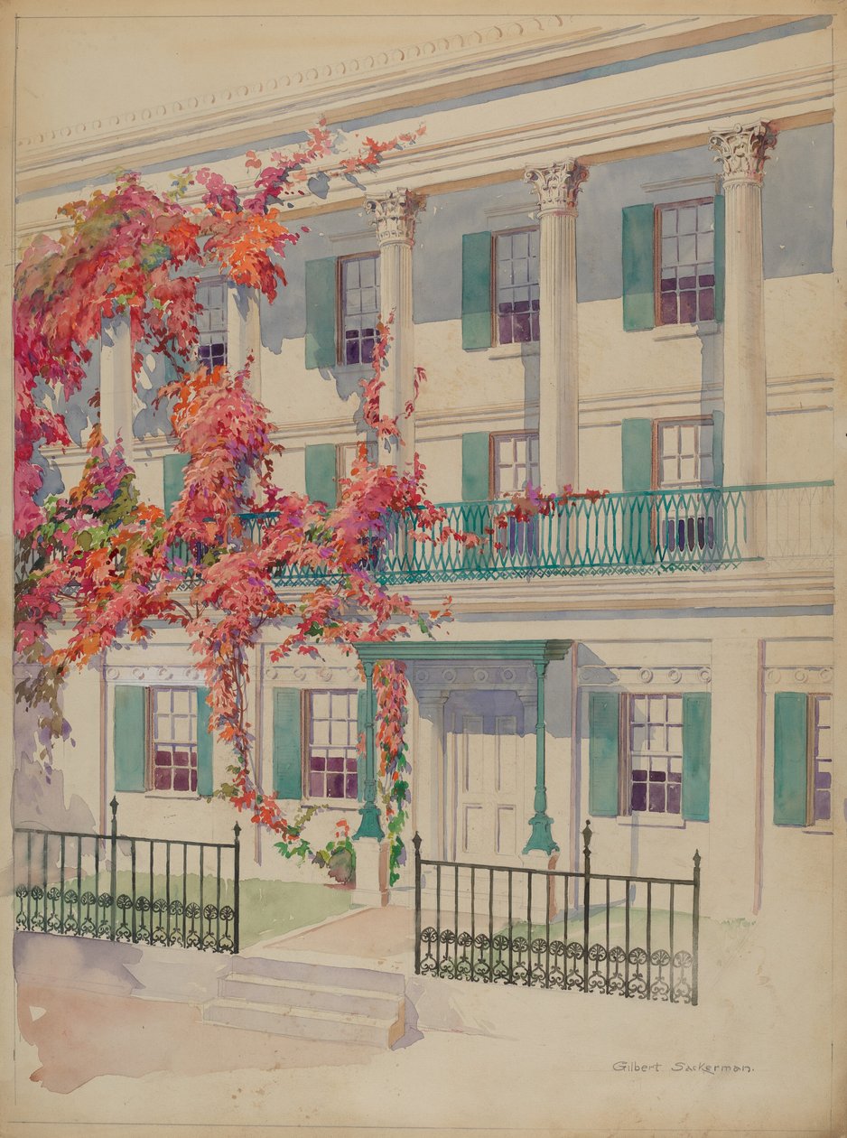 Kolonad, c. 1936. by Gilbert Sackerman