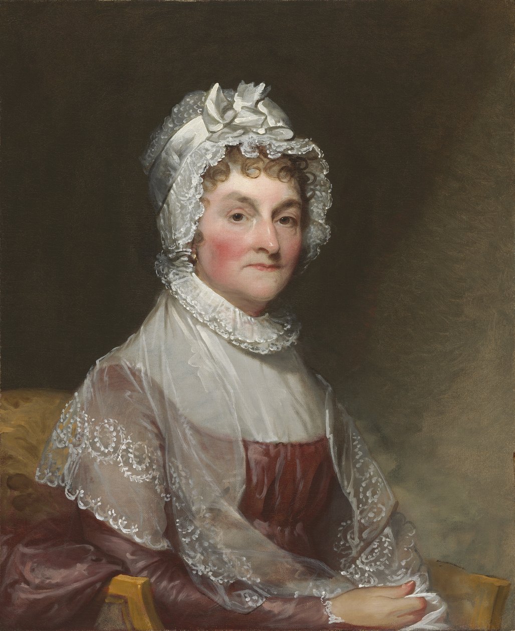 Abigail Smith Adams (Bayan John Adams) by Gilbert Stuart