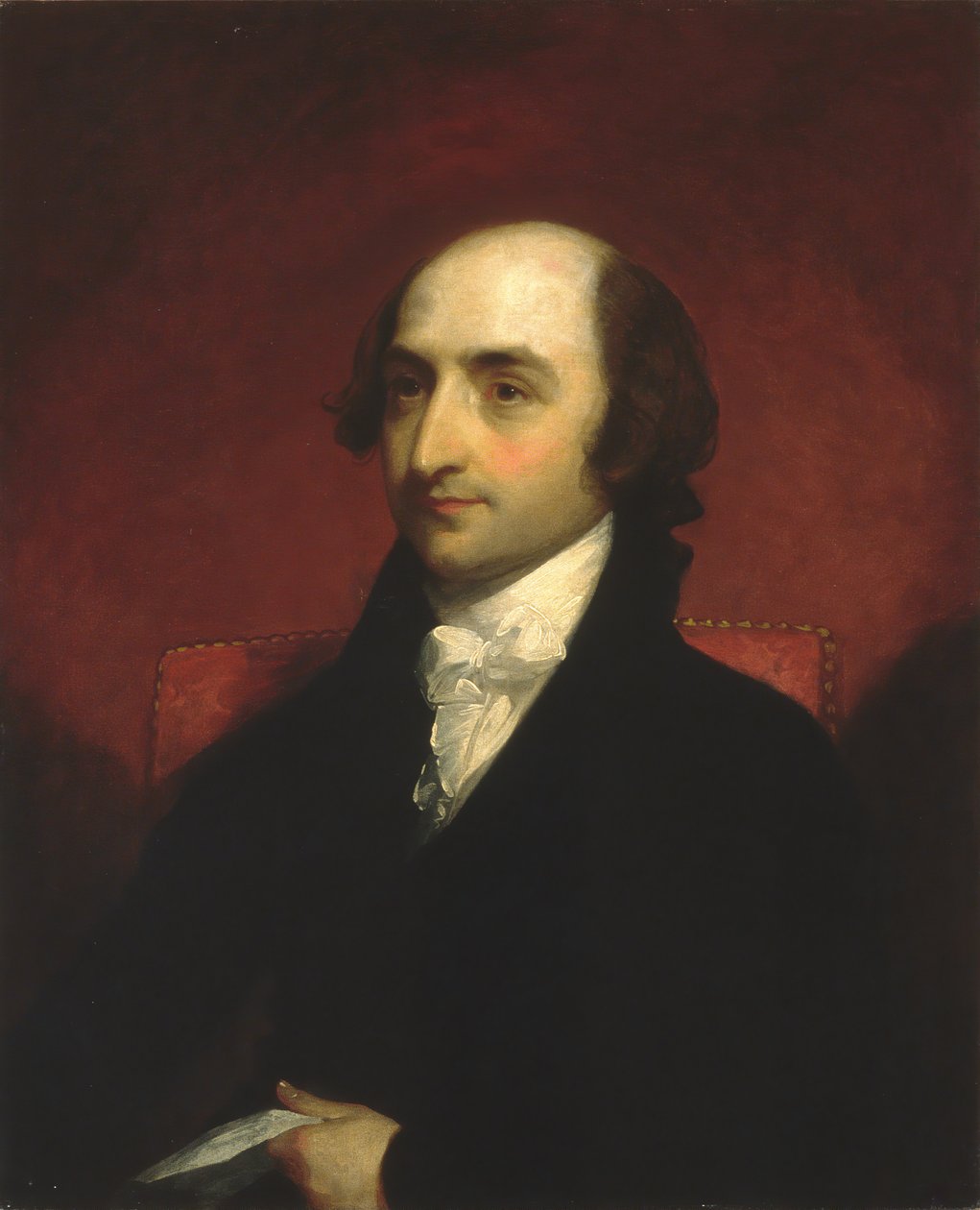 Albert Gallatin, yak. 1803. by Gilbert Stuart