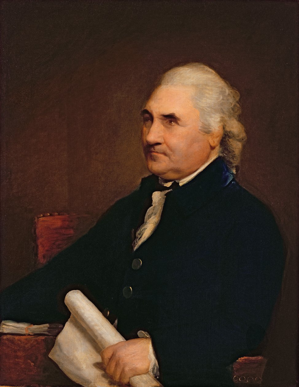 Albay Isaac Barre, 1785 by Gilbert Stuart