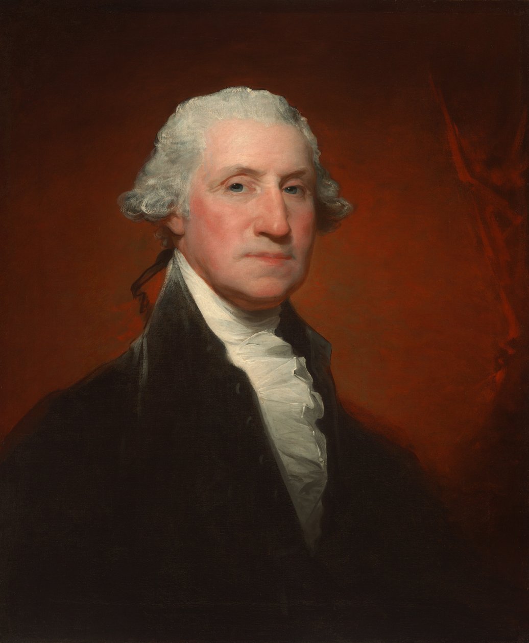 George Washington Vaughan-Sinclair portresi, 1795. by Gilbert Stuart