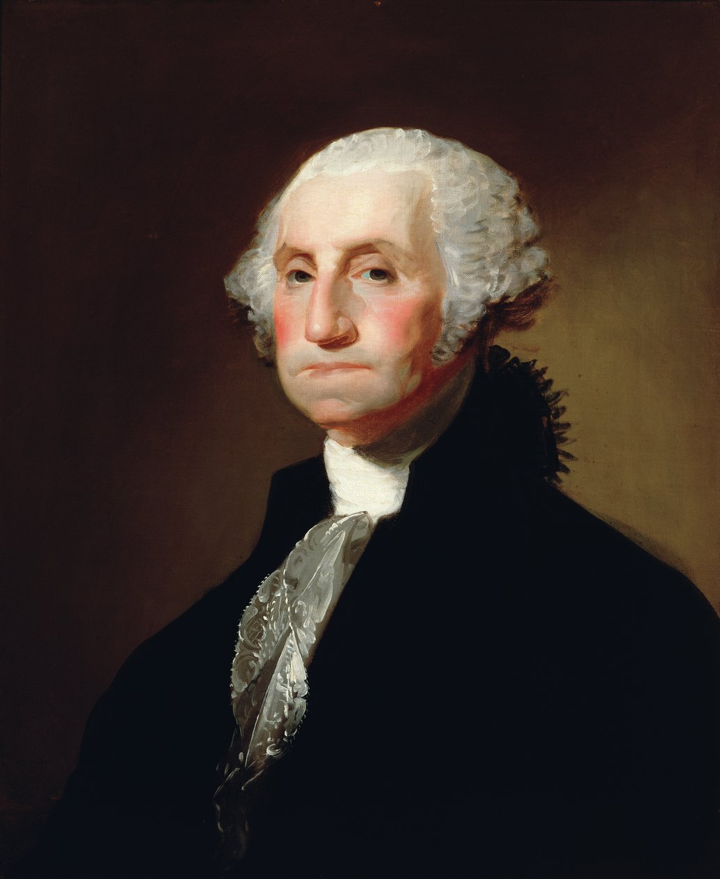 George Washington, c.1798 (tuval üzerine yağlı boya) by Gilbert Stuart