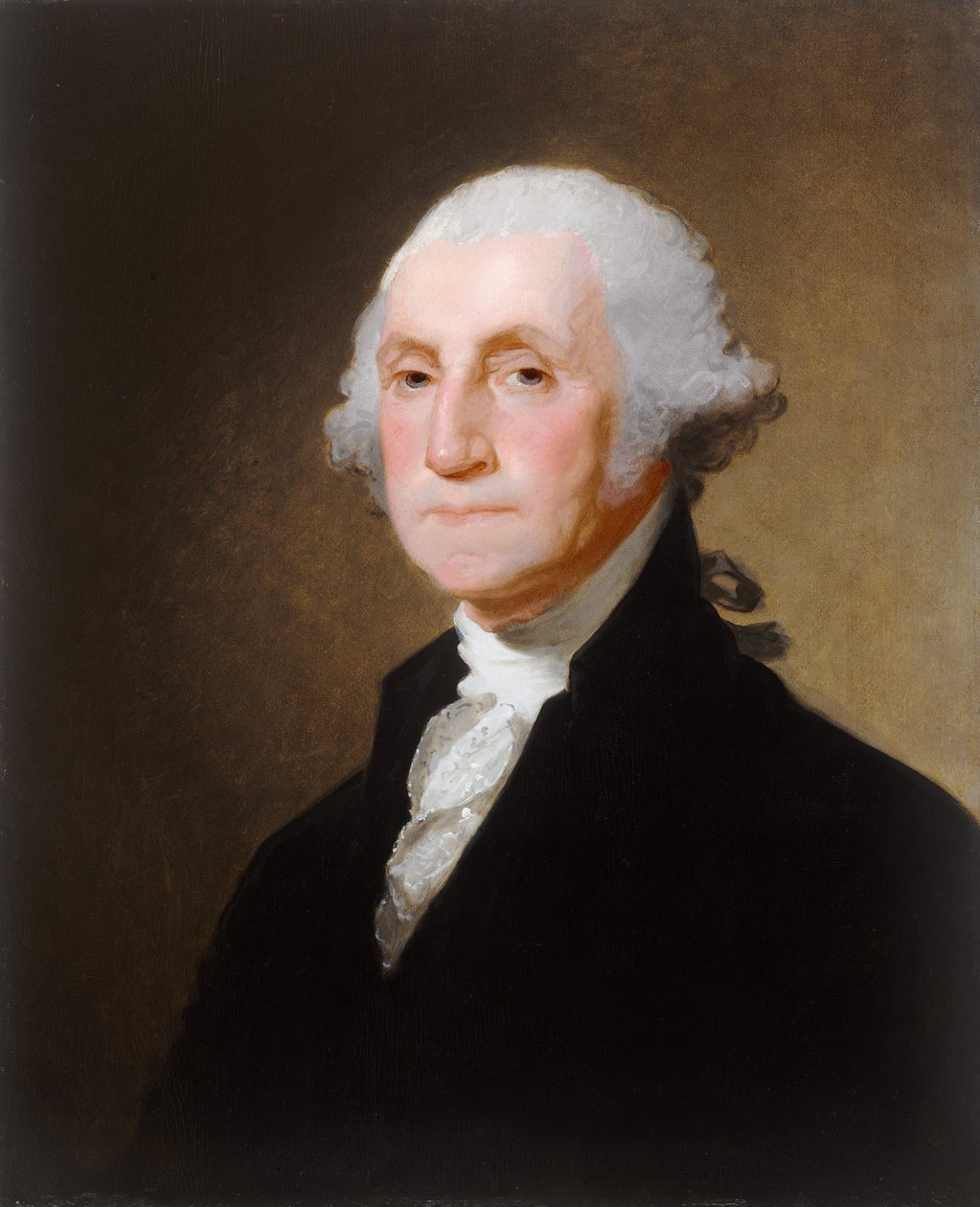 George Washington, c. 1821. by Gilbert Stuart