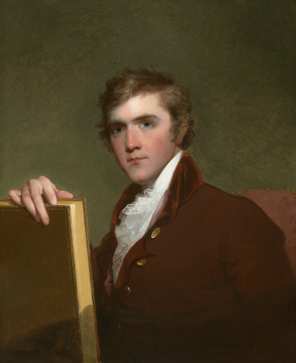 Horace Binney, 1800 (tahta üzerine yağlı boya) by Gilbert Stuart