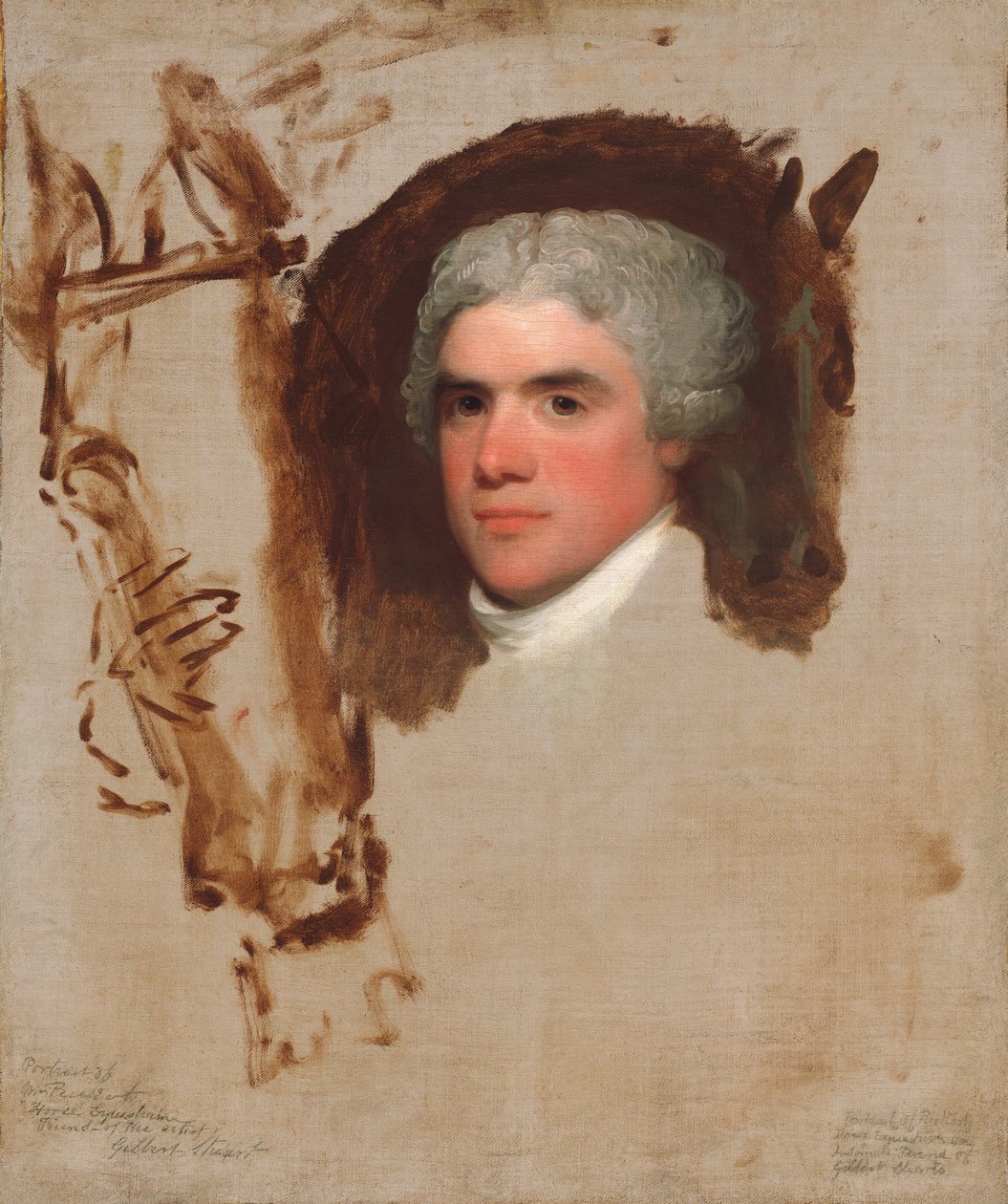 John Bill Ricketts, 17951799. by Gilbert Stuart