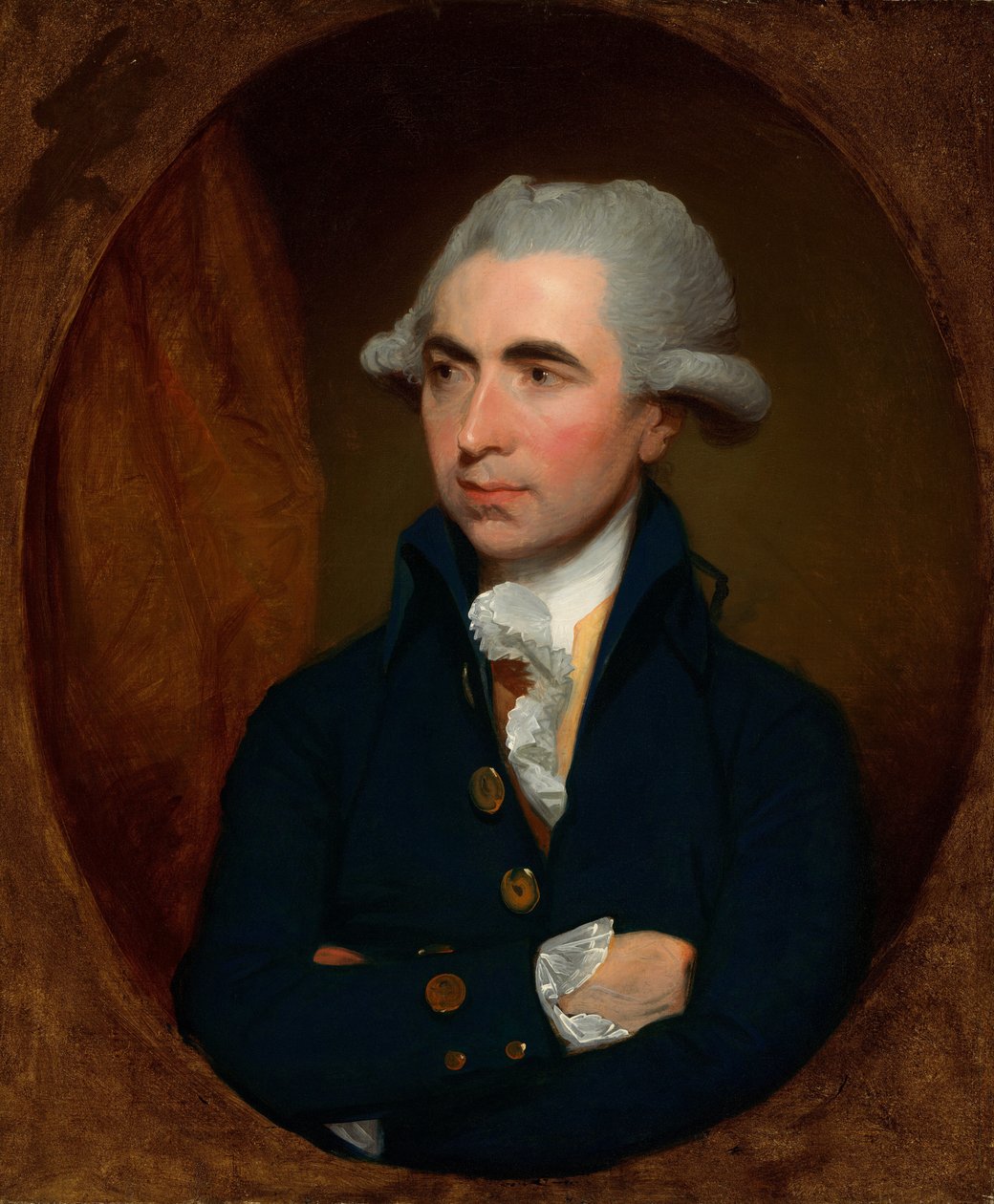 Luke Beyaz, c. 1787. by Gilbert Stuart