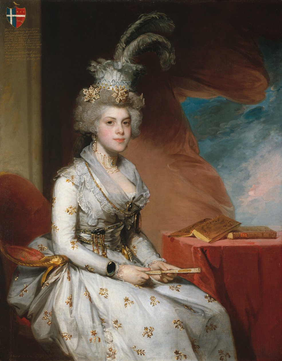 Matilda Stoughton de Jaudenes by Gilbert Stuart