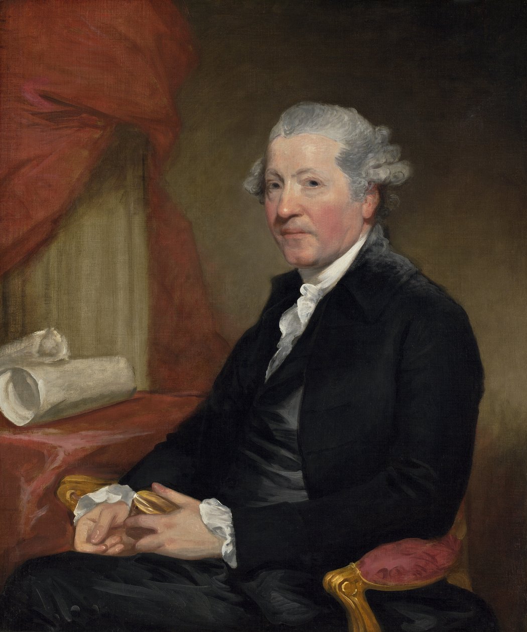 Sir Joshua Reynolds by Gilbert Stuart