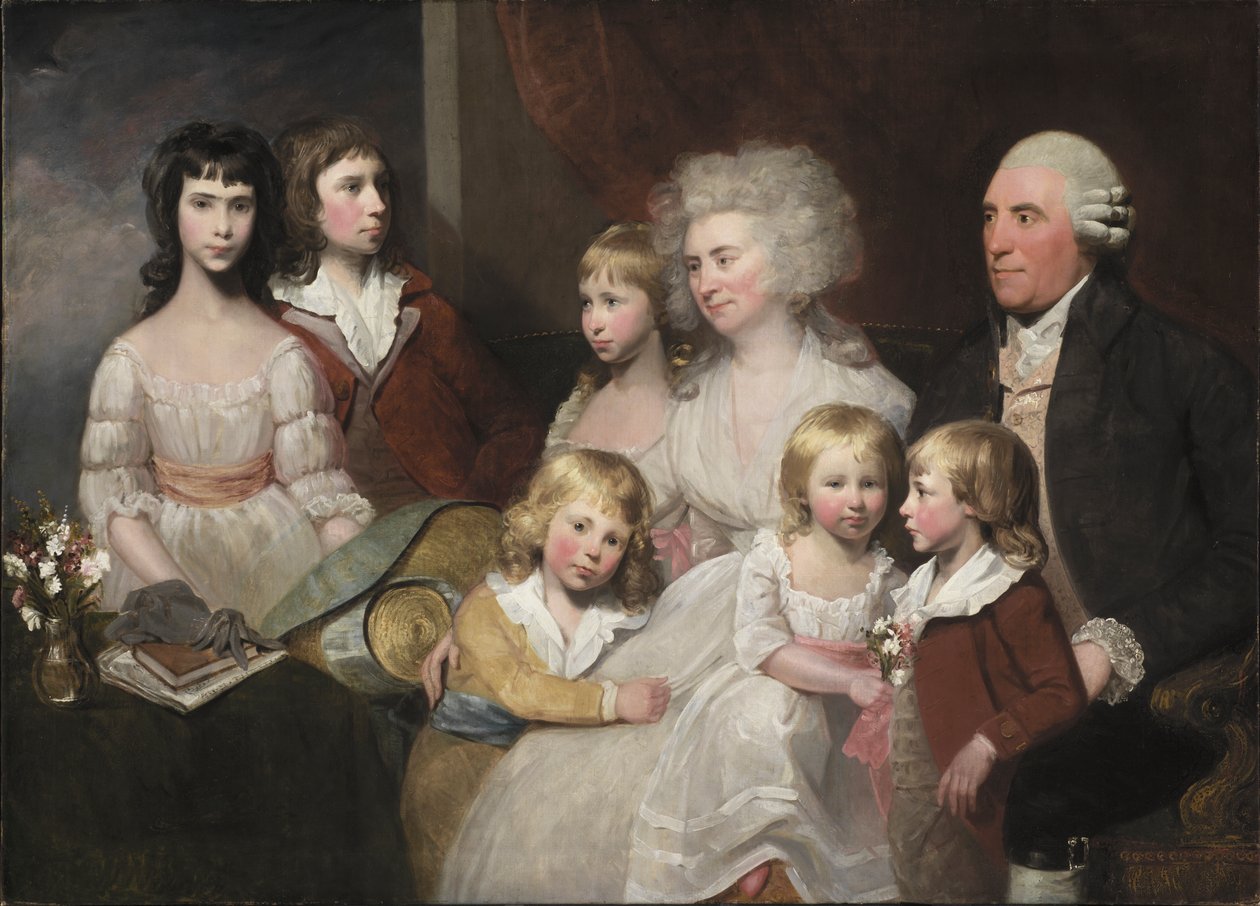 Todd Ailesi, c.1785 by Gilbert Stuart