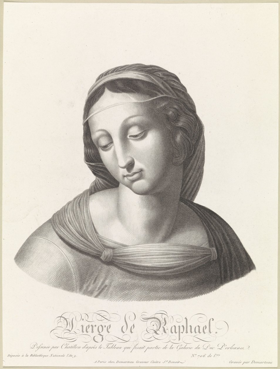 Maria by Gilles Demarteau