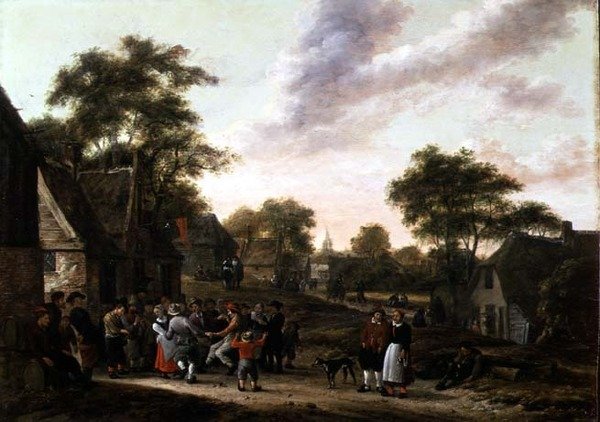Köylüler Dansta by Gillis Rombouts