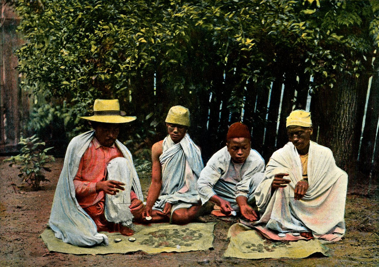 Hova sarrafları, Madagaskar, 19. yüzyıl sonu. by Gillot