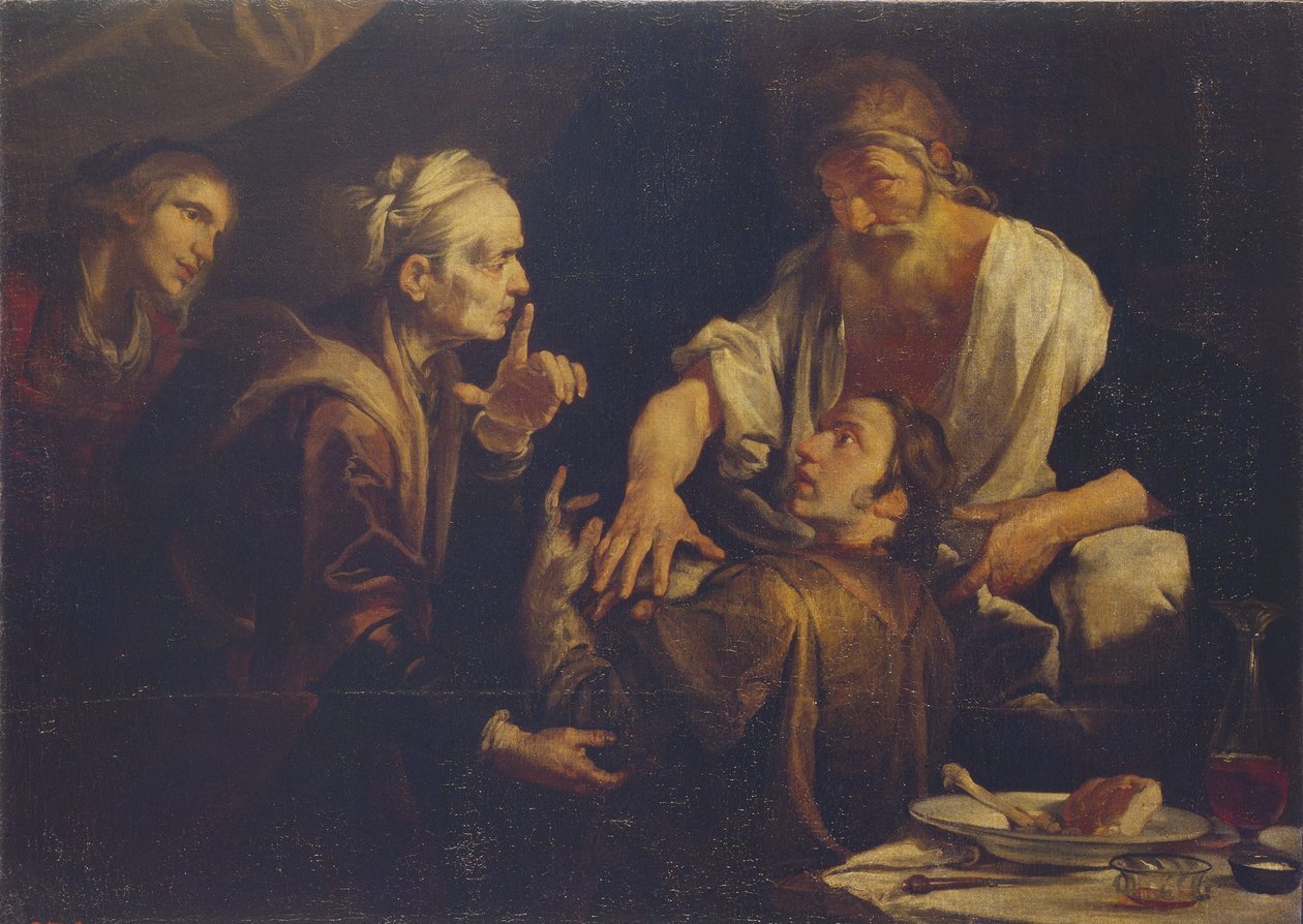 Isaac Blessing Jacob, 1640