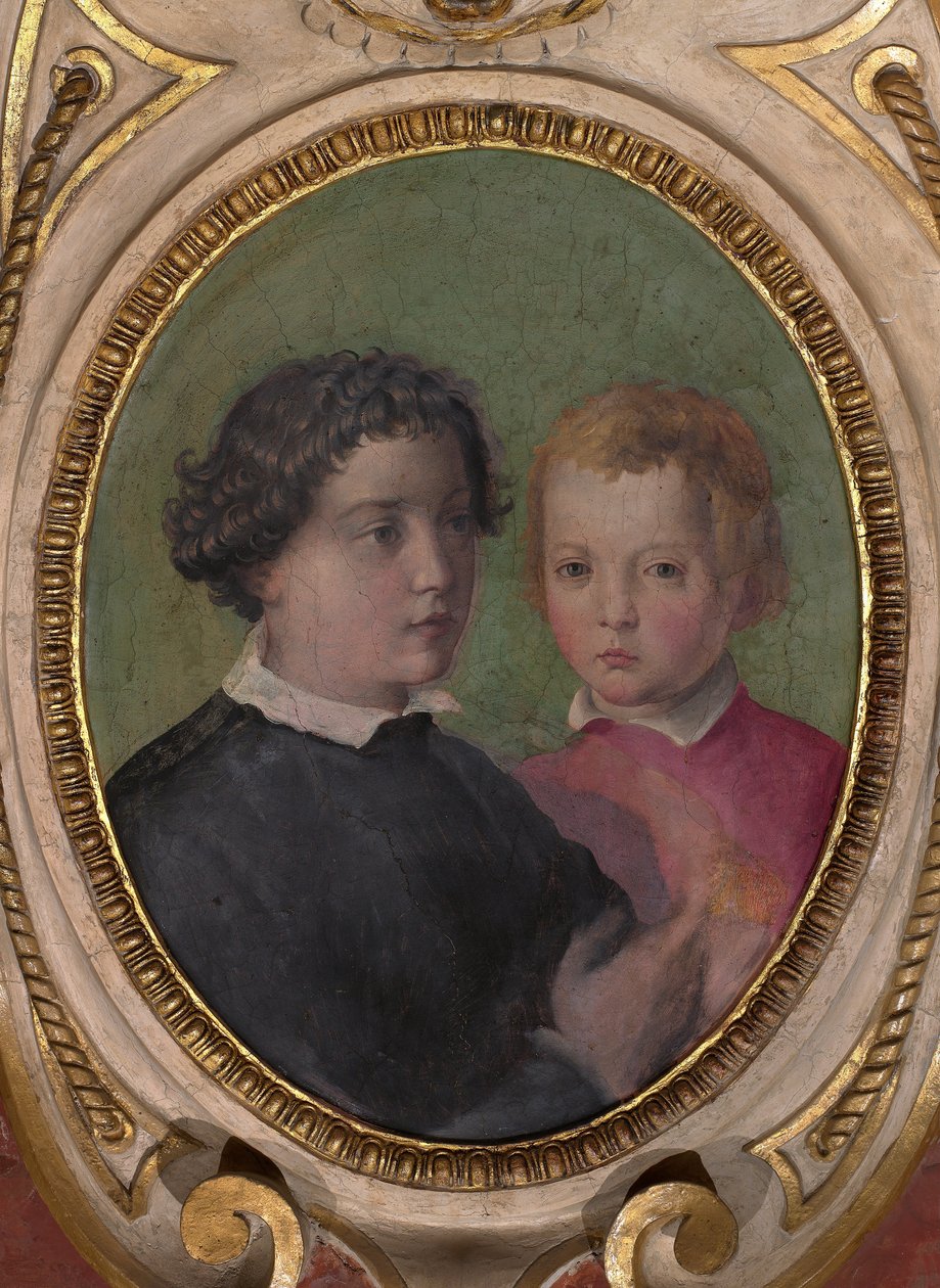 Don Giovanni ve Don Garzia de Medici by Giorgio Vasari