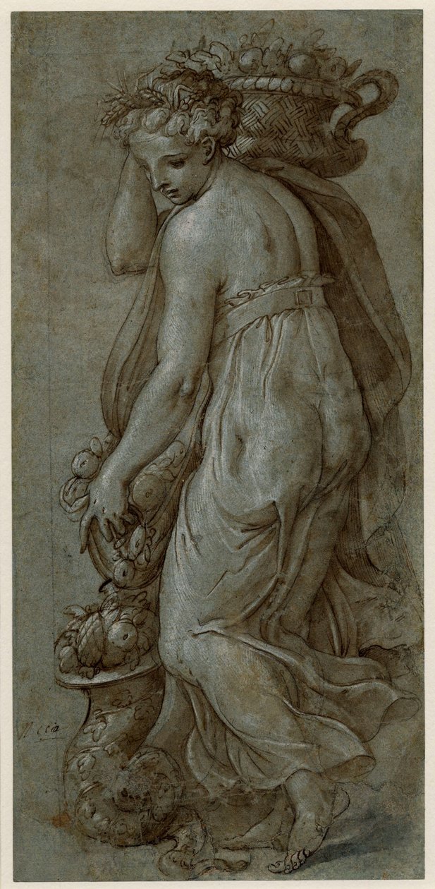 Bolluk Alegorisi. by Giorgio Vasari